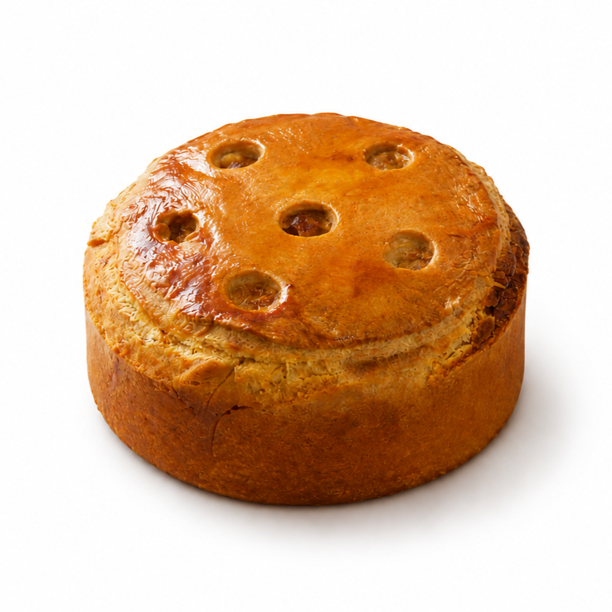 Пирог с индейкой (мини)